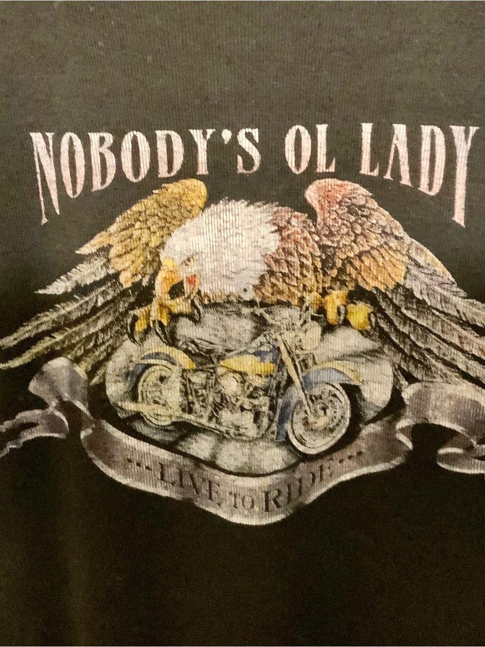 CMJ “Nobody’s Ol Lady” vintage tank top